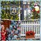9 Pcs Christmas Diamond Art Suncatcher Double Sided Diamond Art Suncatcher Diamond Art Kit Diamond Ornament Diamond Wind Chime for Adults DIY